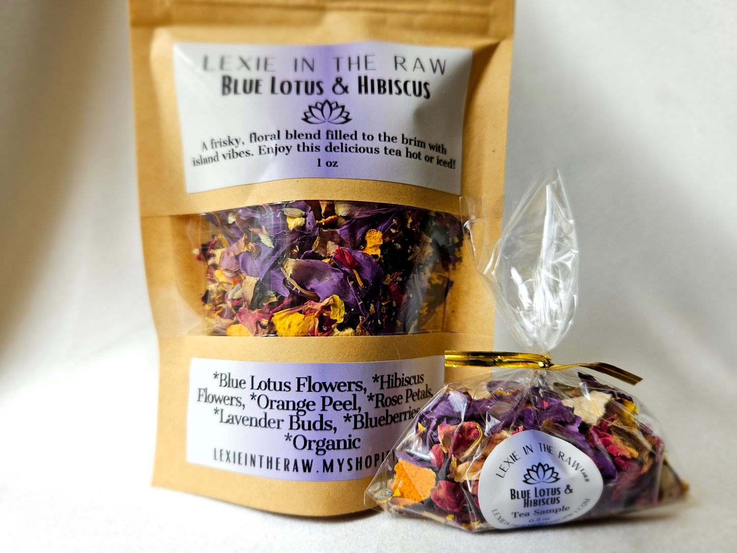 Blue Lotus & Hibiscus