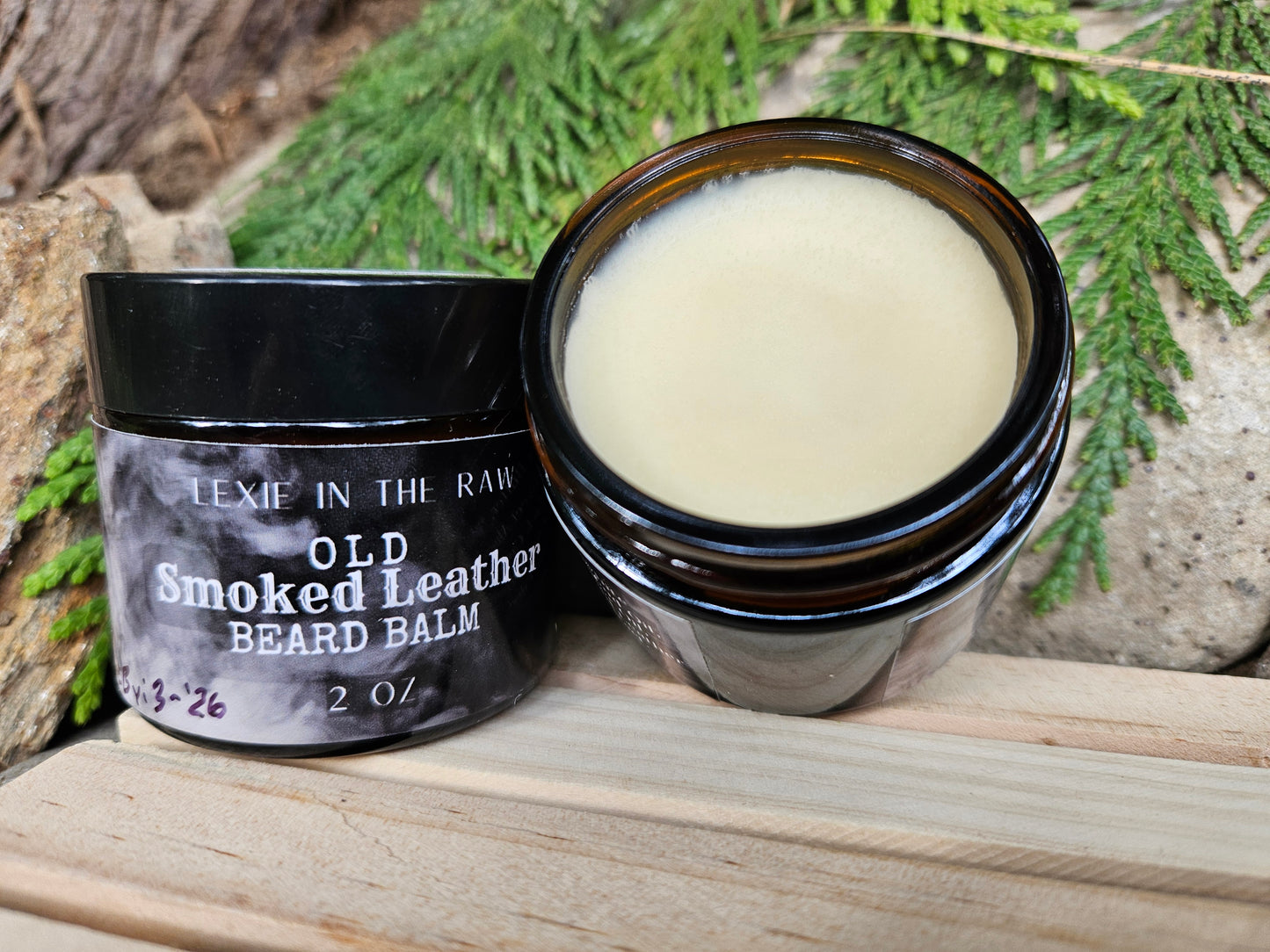 Old Smoked Leather Beard Balm