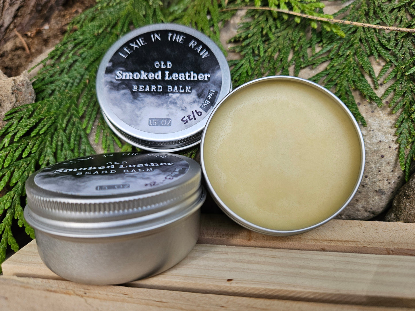 Old Smoked Leather Beard Balm