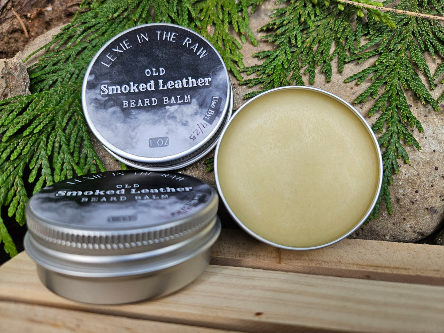 Old Smoked Leather Beard Balm