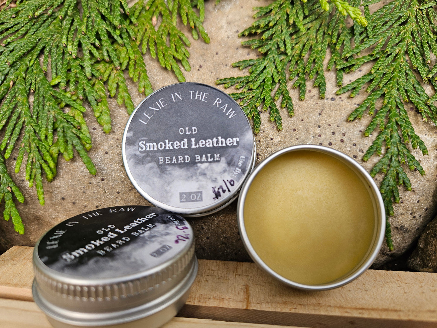 Old Smoked Leather Beard Balm