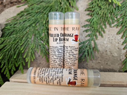 Mulled Orange Lip Balm Tube