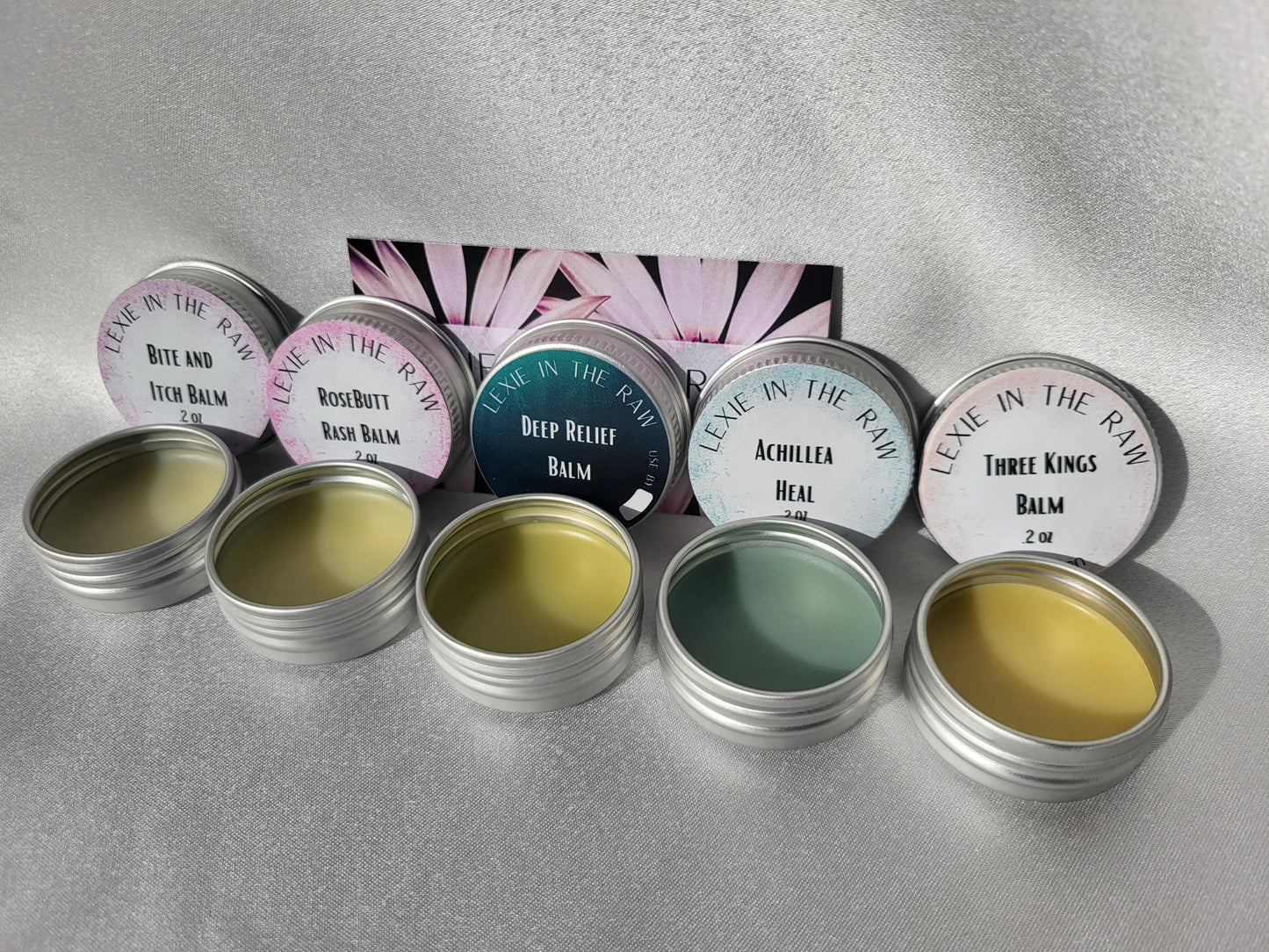 Soothing Balm Sample Kits Lexie in the Raw